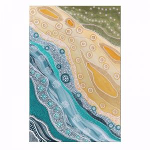 Ngumba (Meaning Sometimes) | Unframed Canvas Print by Lizzy Stageman