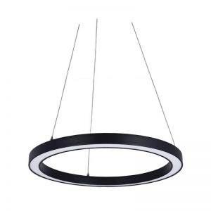 Nimbus 40cm LED Ring Pendant Light Black