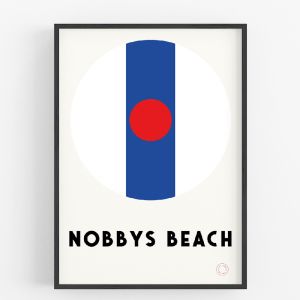 Nobbys Beach | Art Print