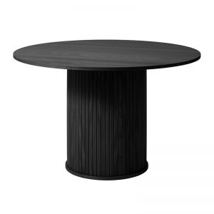 Nola Round Dining Table | 120cm | Black