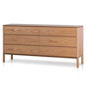 Norris 6 Drawer Wooden Chest | Natural