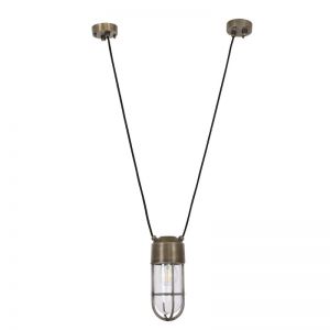 Norwest 1 Light Cage Swing Pendant in Nickel | by Beacon Lighting
