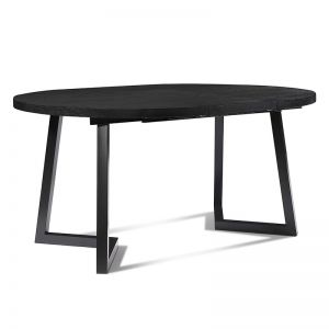 Novah Extendable Dining Table | Black