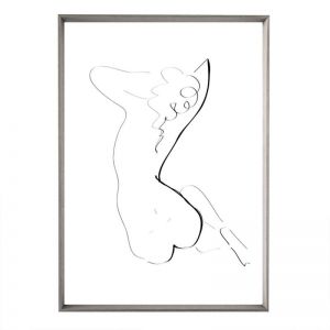 Nude Stretch | Framed Print