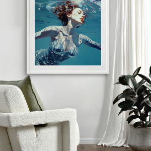 Ocean Whispers | Framed Art Print