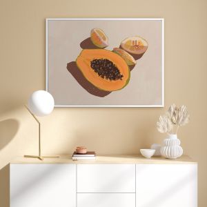 Oh my Papaya! | Canvas Art Print