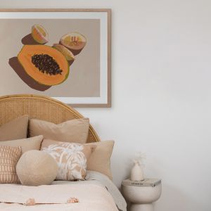 Oh my Papaya! | Framed Art Print