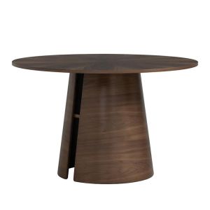 Okara Round Dining Table | 120cm | Walnut