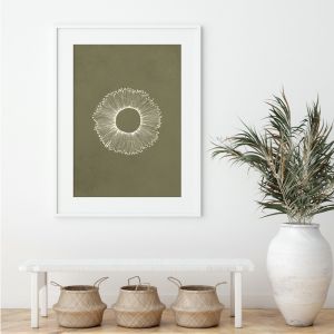 Olive Banksia Art Print | Ivory Ink Studio
