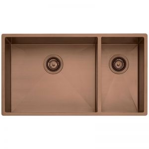 Oliveri Spectra 1 and 1/2 Bowl Sink | Copper