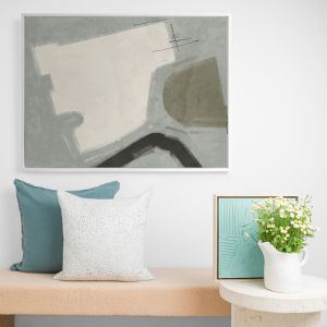 Open-Minded Sage Green | Canvas Print