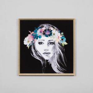 Ophelia Vibrant Night | Framed Print