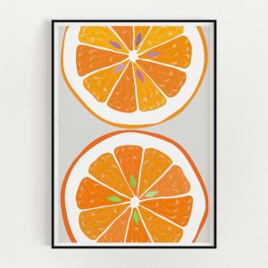 Orange Art Print
