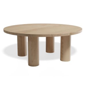 Orbix Round Coffee Table | Natural