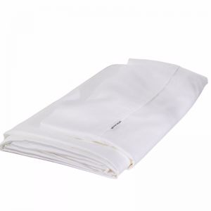Organic Natural Bamboo Flat Sheet Bed Sheet | White | 500 Thread | All Sizes