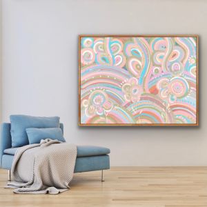 Our Happy Place | Canvas Print by Aurora Art
