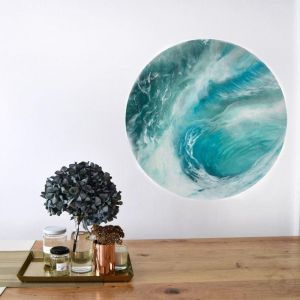 Pacifica | Abstract Wave | Original Artwork | Antuanelle