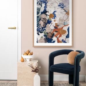 Painted Blooms | Framed Art Print