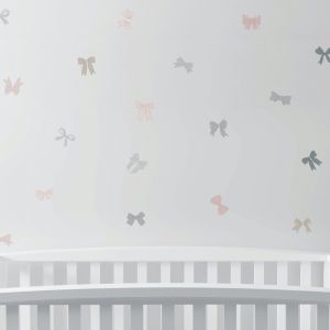 Pale Mist Bow Wall Decals