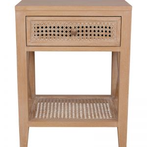 Palm Bedside Table | Rattan