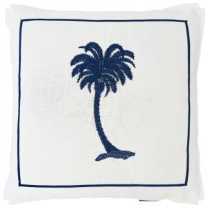 PALM COVE Cushion Cover | Ocean Blue | 50x50cm