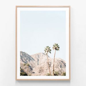 Palm Springs Mountains | Framed Print | 41 Orchard
