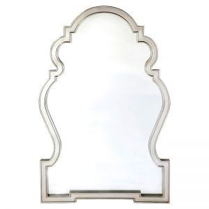 Paloma Wall Mirror | Antique Silver