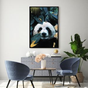 Panda | Framed Canvas Art Print