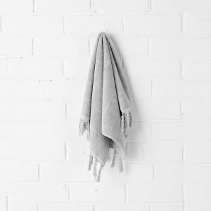 Paros Hand Towel | Dove by Aura Home