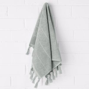 Paros Hand Towel | Limestone | by Aura Home
