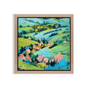 Passage Down the Hill | Clair Bremner | Mini Framed Canvas by Artist Lane