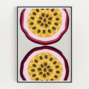Passion Fruit Art Print