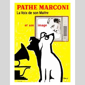 Pathe Marconi by Bernard Vilemot | Unframed Art Print