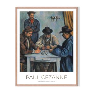 Paul Cezanne The Card Players | Framed Art Print | Artefocus