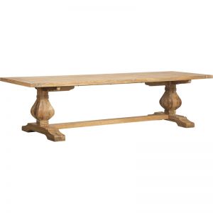 Paxton 300cm Reclaimed Teak Dining Table Natural | Schots
