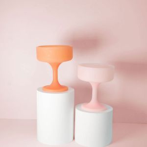 Peach + Petal | Mecc | Silicone Unbreakable Cocktail Glasses
