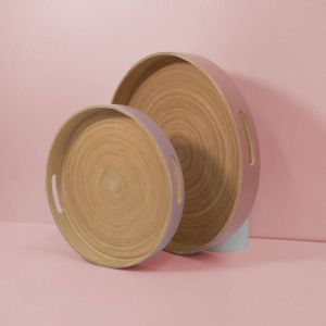 Peach + Petal | Sebss | Biodegradable Bamboo Trays