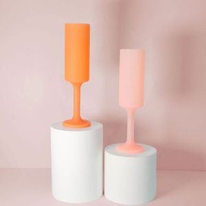 Peach + Petal | Seff | Silicone Unbreakable Champagne Flute