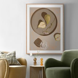 Pear Flowers | Framed Art Print