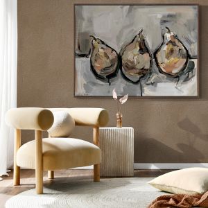 Pears Brown | Canvas Print