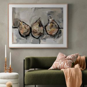 Pears Brown | Framed Art Print