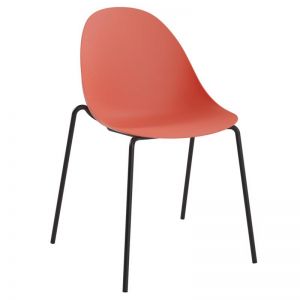 Pebble Chair Coral Shell Seat