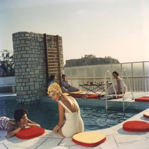 Penthouse Pool by Slim Aarons | FRAMING TO A T