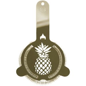 Pineapple Cocktail Strainer | Gold