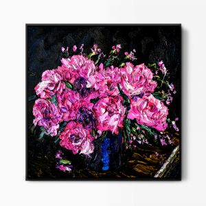 Pink Blooms | Shadow Framed Art
