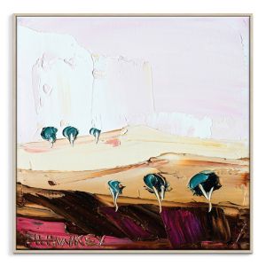 Pink Horizon 2 | Angela Hawkey | Canvas or Print by Artist Lane