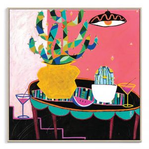 Pink Martini | Rhonda Davies | Canvas or Print by Artist Lane