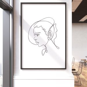 Pixie | Portrait Art Print | Framed or Unframed