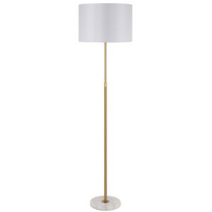 Placin Floor Lamp | Antique Gold and Ivory