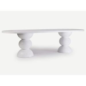 Plum Moon Dining Table | White | 2800